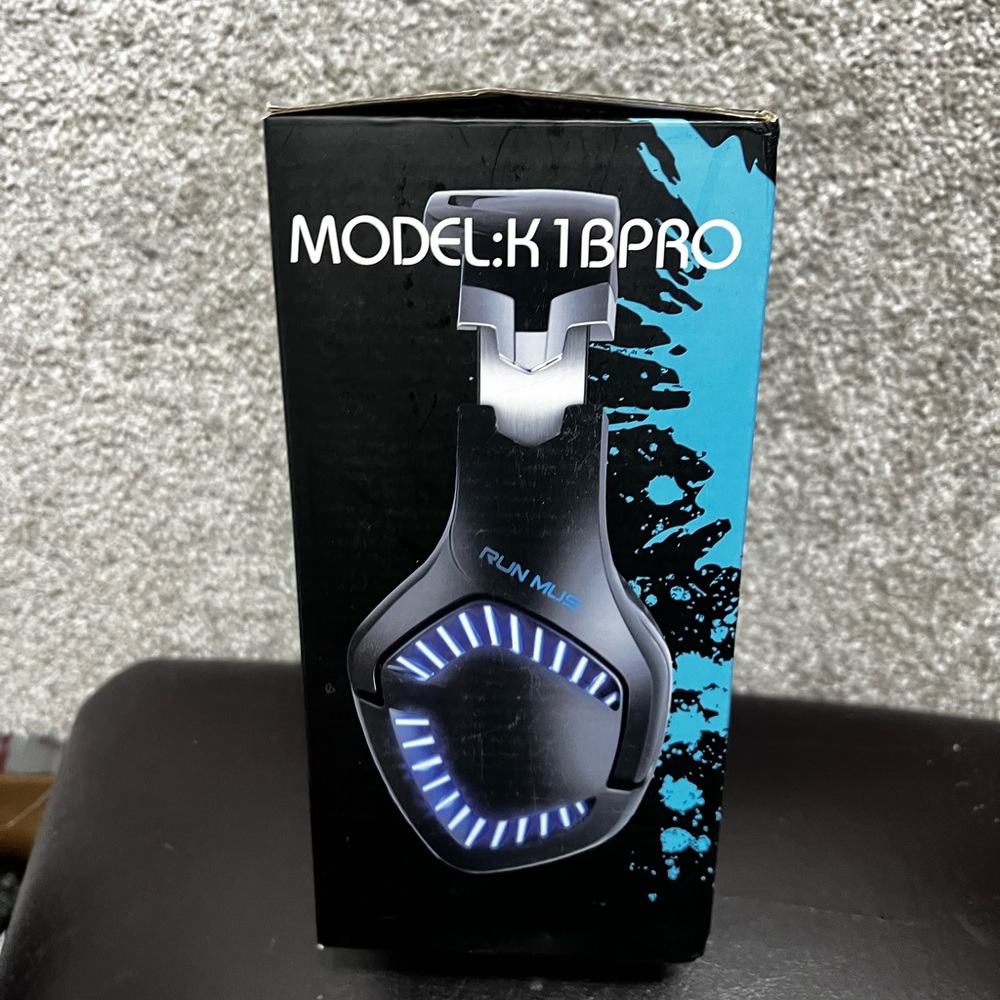 Runmus K1b Gaming Headset Professional High Performance XBox One New In Box - Picture 4 of 7